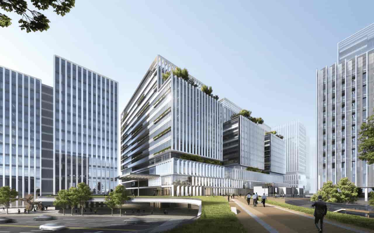 TCL科技星城园区环境图