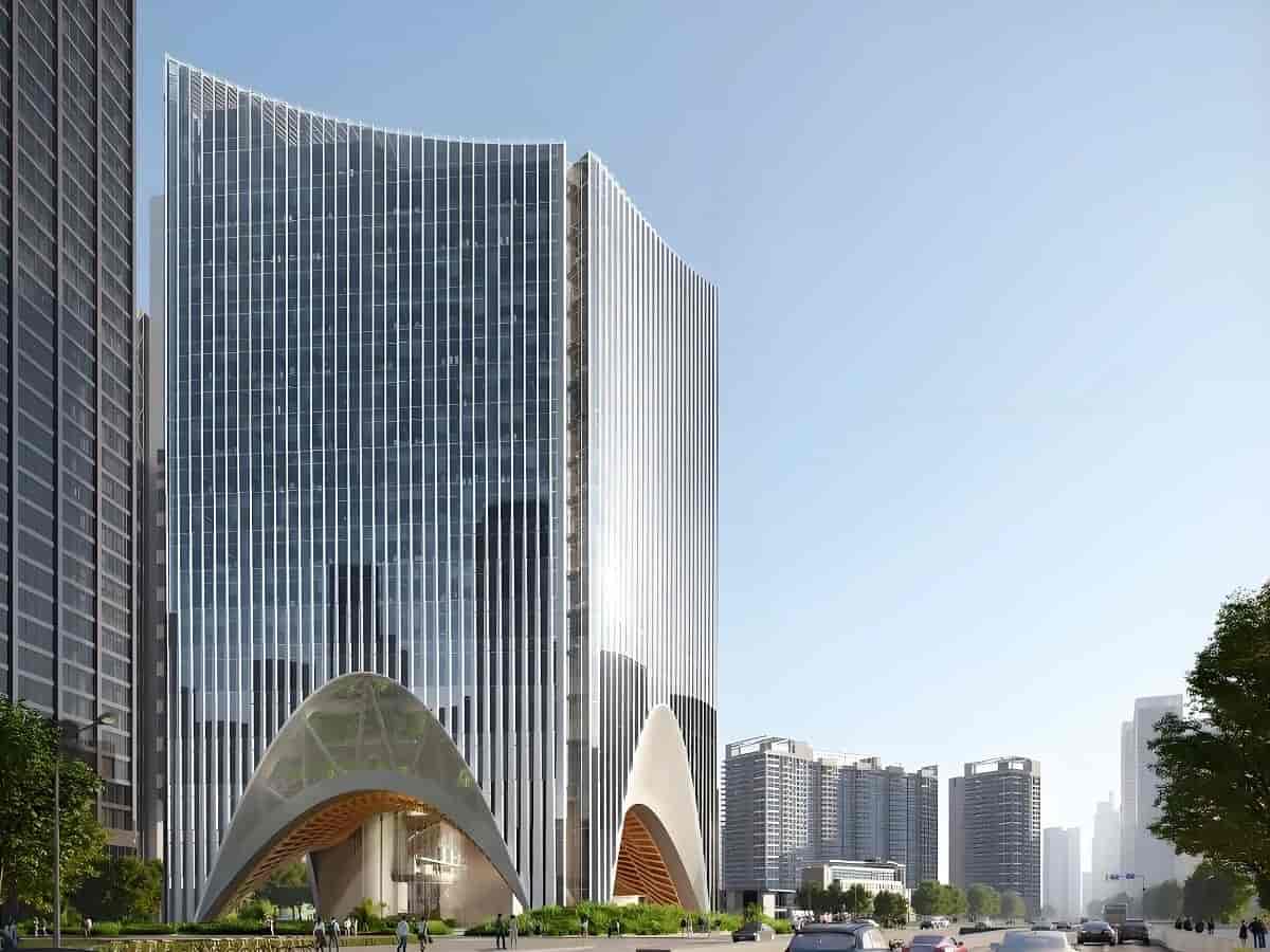 深超总TCL中心建筑外观图