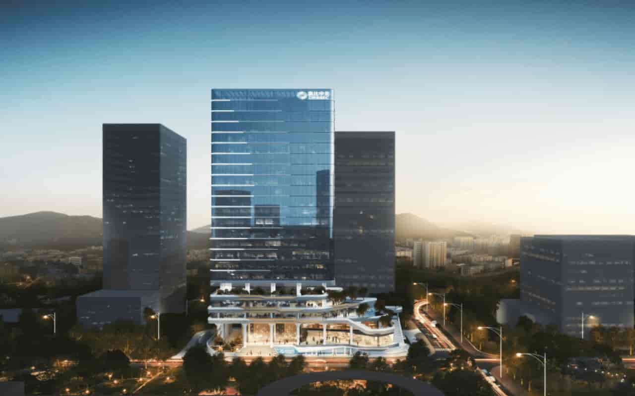 奥比科技大厦建筑外观图