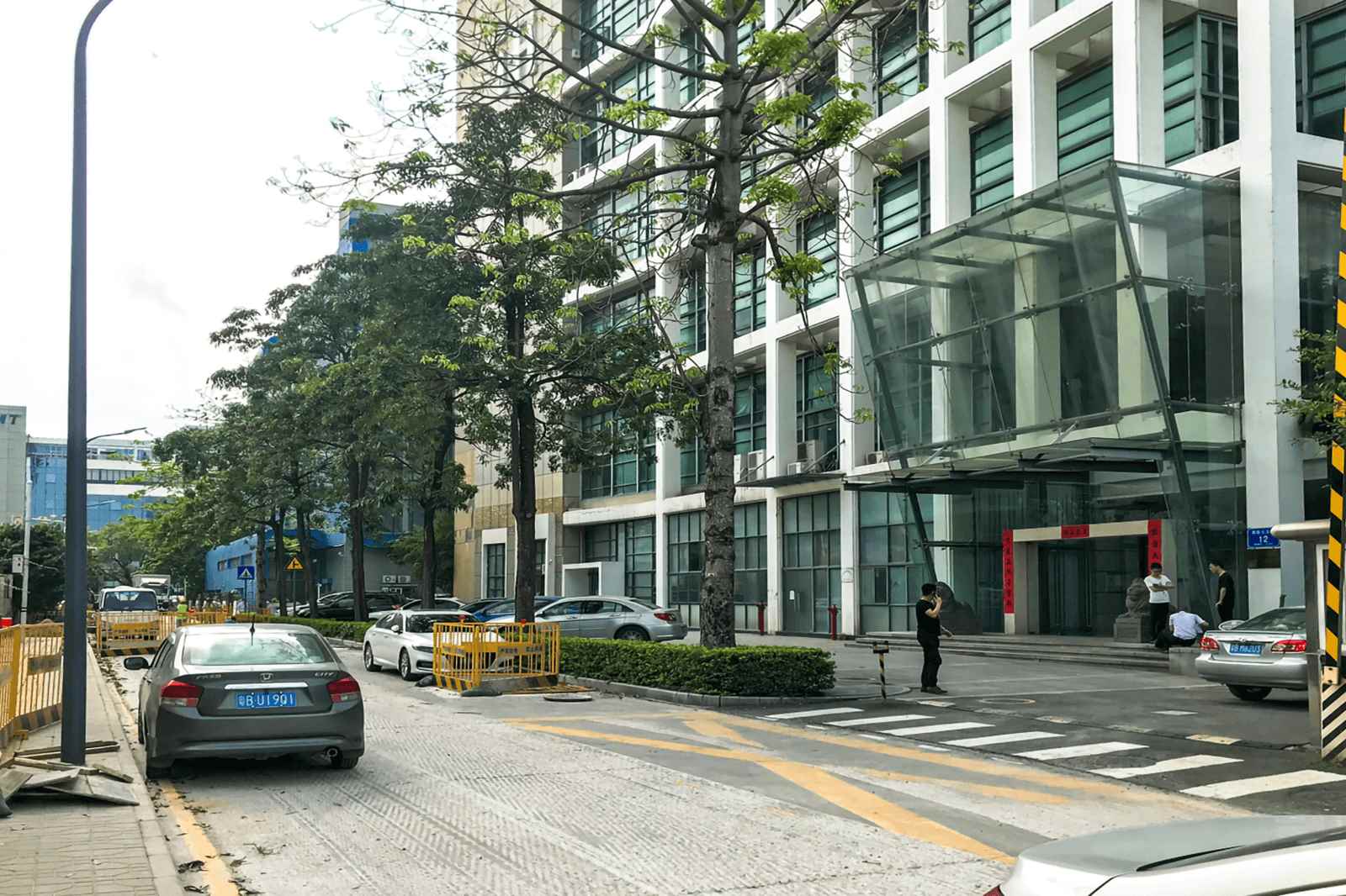 博讯科技大厦园区环境图