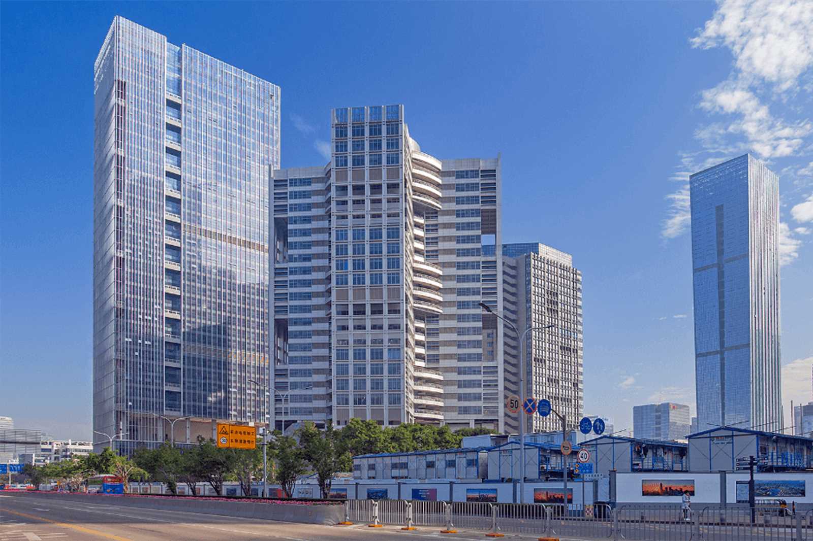 彩讯科技大厦建筑外观图