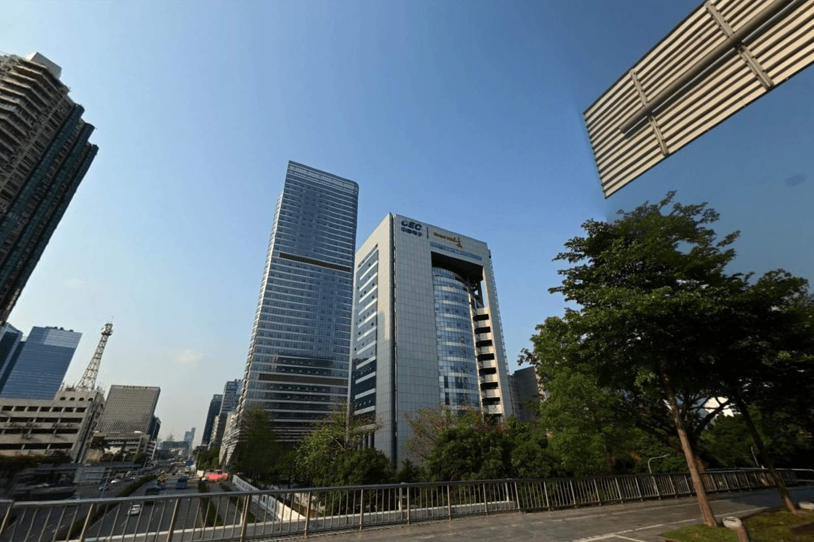 长城计算机大厦办公区实景图