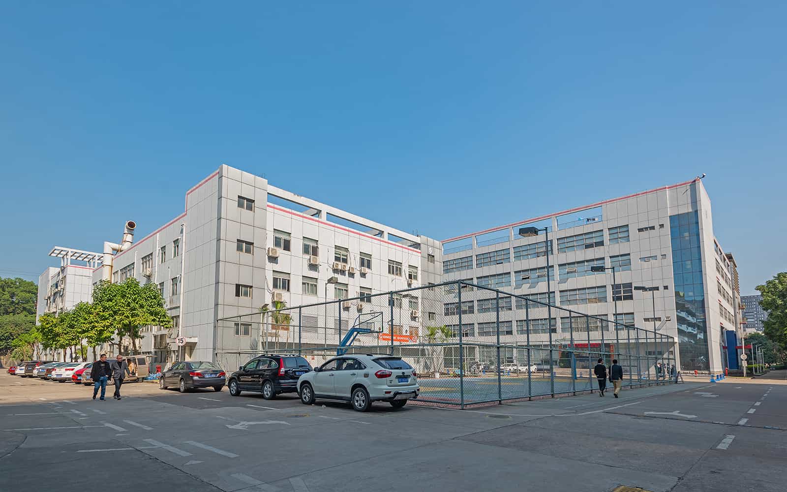 长园新材料港园区环境图