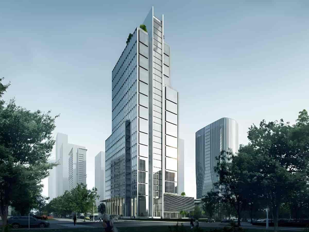 创金大厦建筑外观图