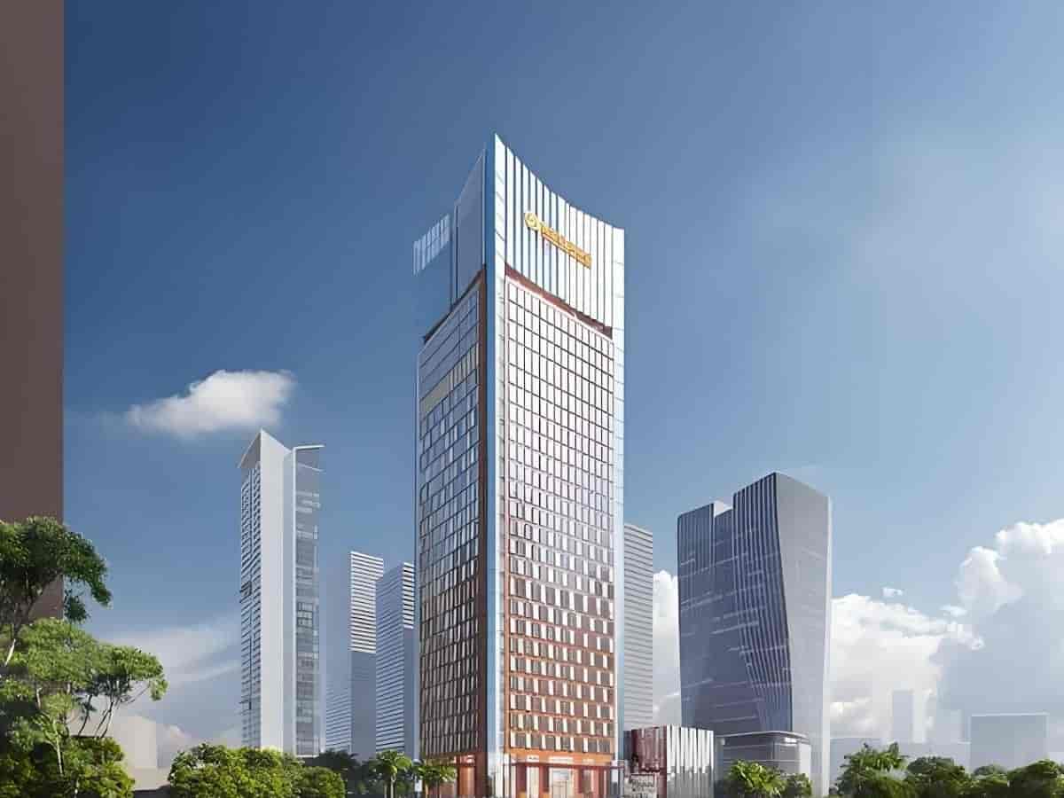 创金大厦大堂实景图