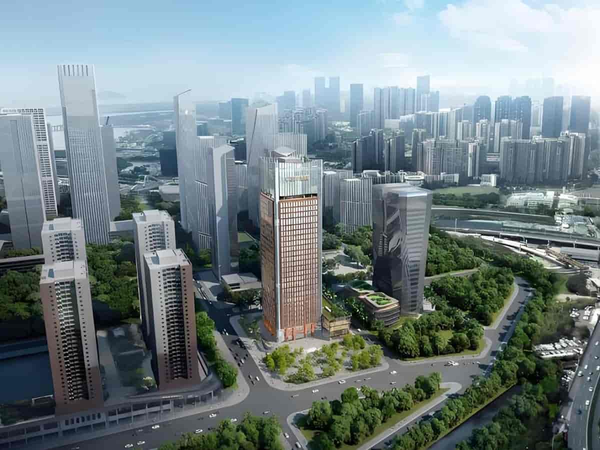 创金大厦办公区实景图