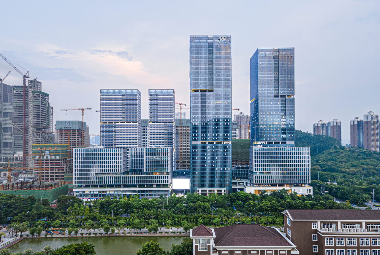 创智云城办公区实景图