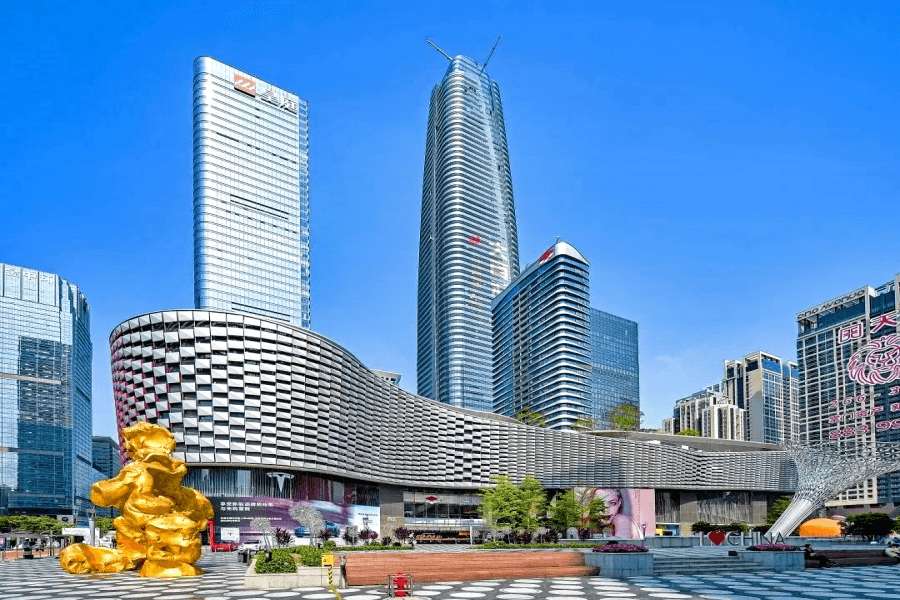 大百汇广场建筑外观图