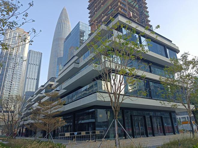 大家财险深圳总部大厦园区环境图