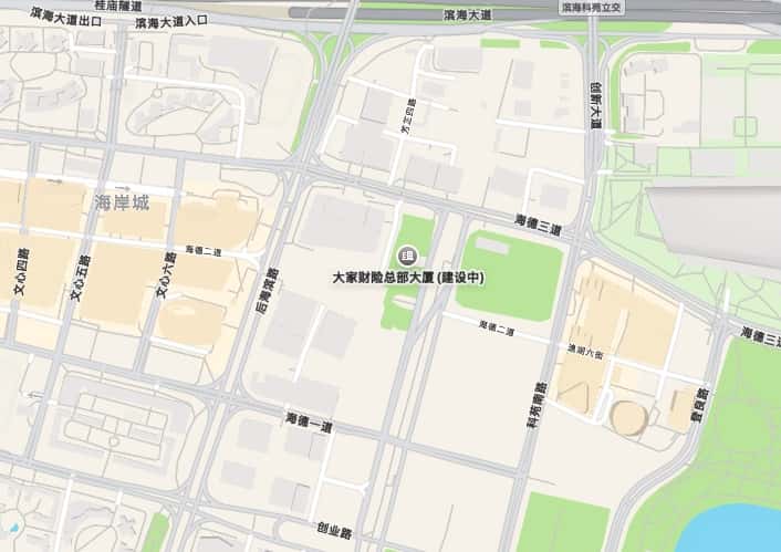大家财险深圳总部大厦商业配套图片