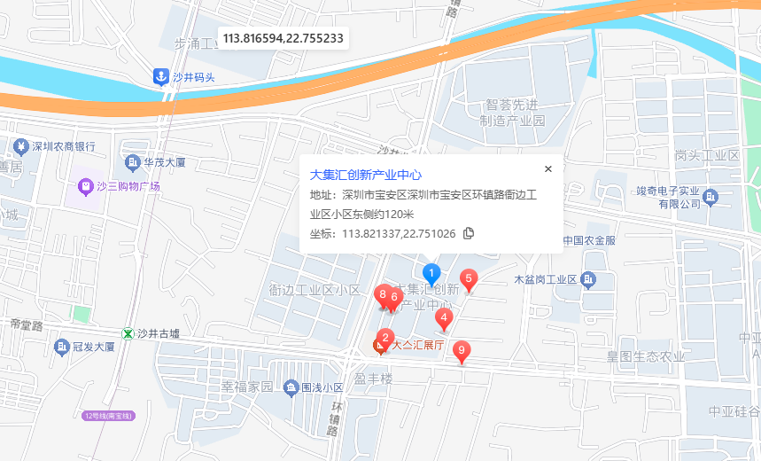 大集汇创新产业中心商业配套图片