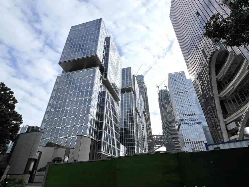 东方湾国际中心园区环境图