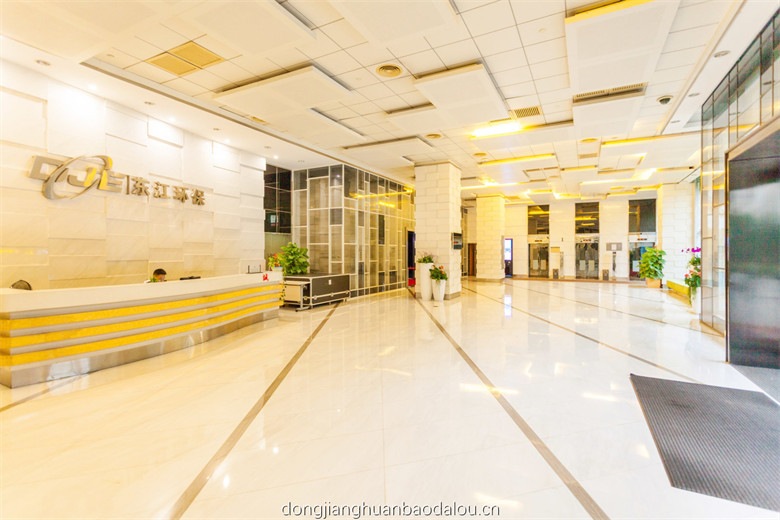 东江环保大厦办公区实景图