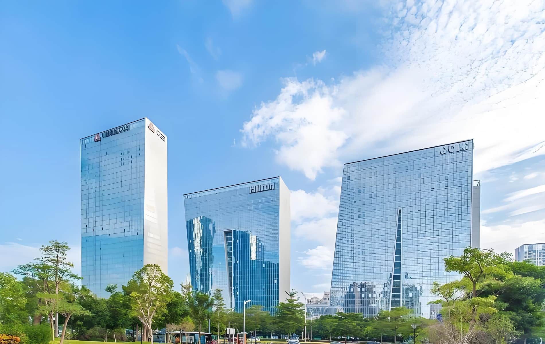 大中华国际金融中心建筑外观图