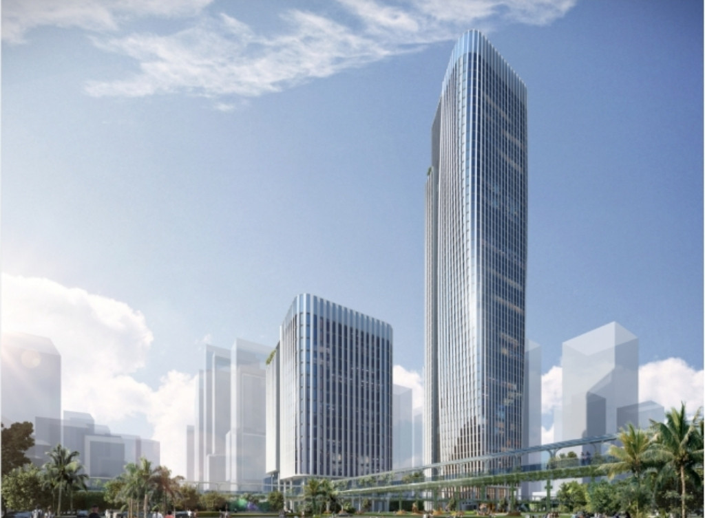 中国国有资本风投大厦建筑外观图