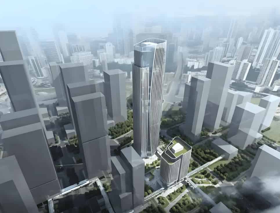中国国有资本风投大厦园区环境图