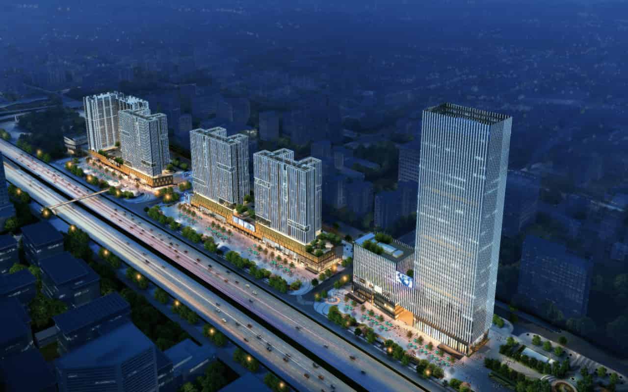 福城时代广场大堂实景图