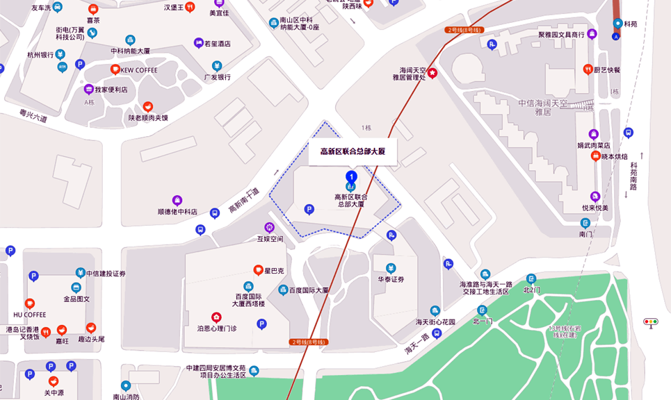 高新区联合总部大厦商业配套图片