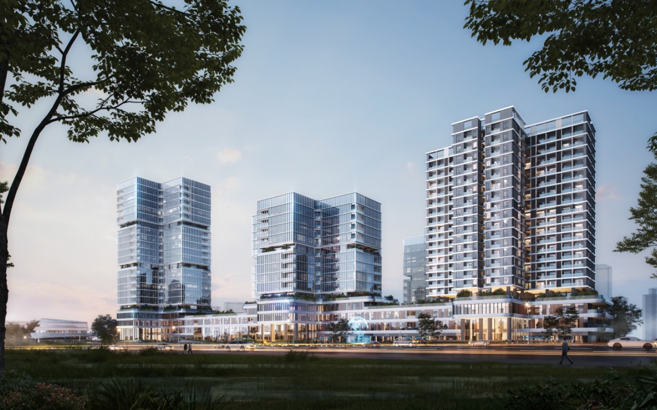 深圳工业软件园建筑外观图