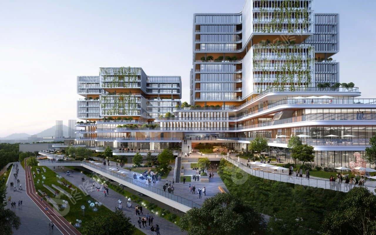 深圳工业软件园办公区实景图