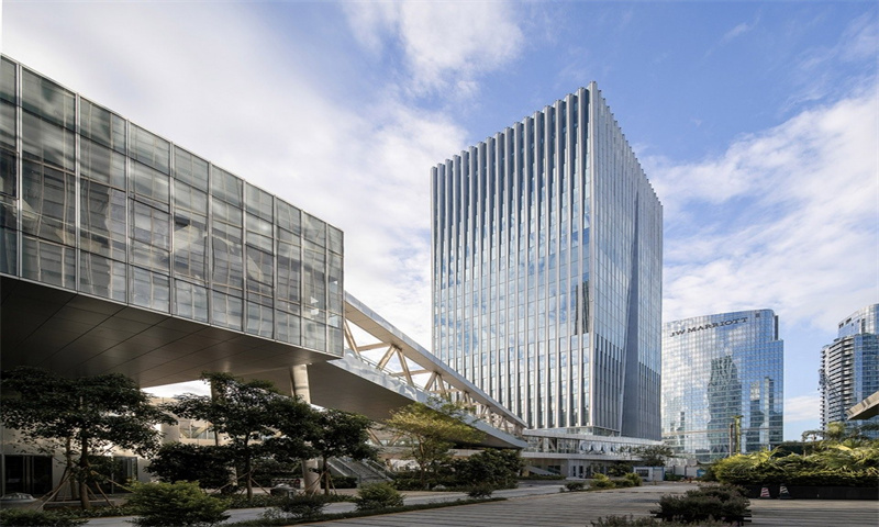 海纳百川大厦建筑外观图