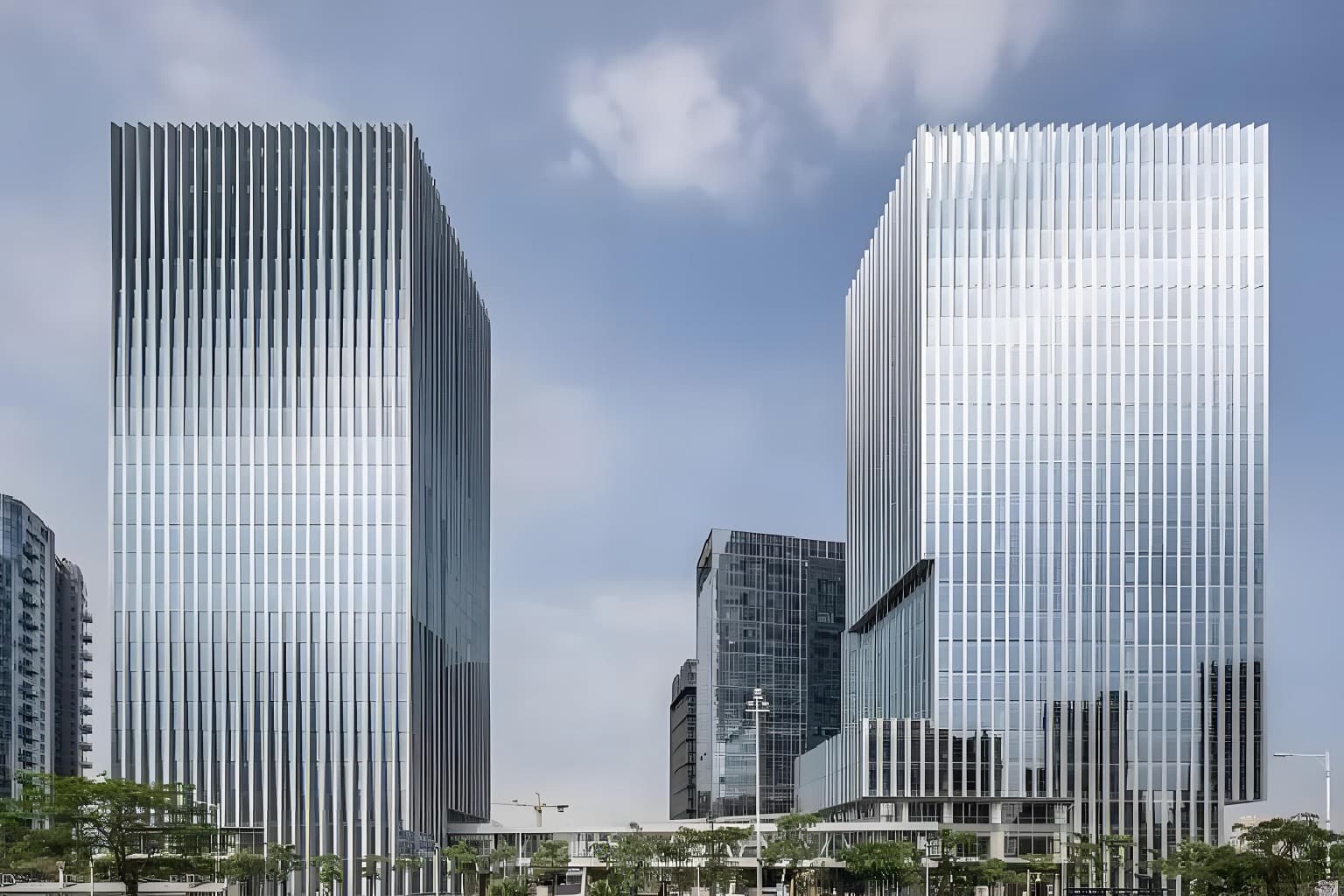 海纳百川大厦办公区实景图