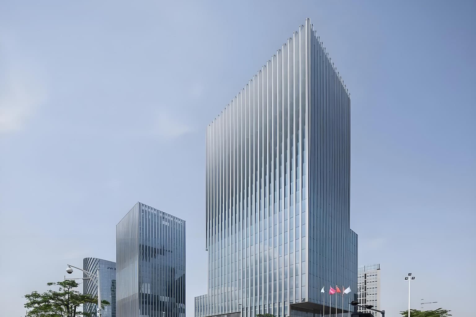 海纳百川大厦园区环境图