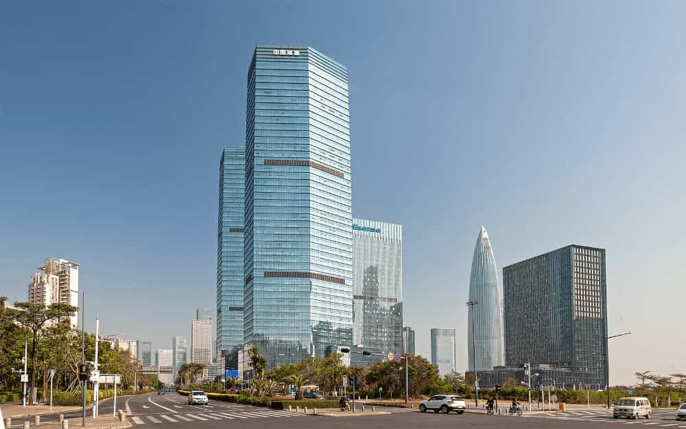 中海油大厦建筑外观图