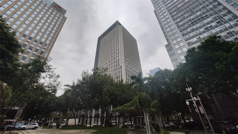 航天大厦大堂实景图