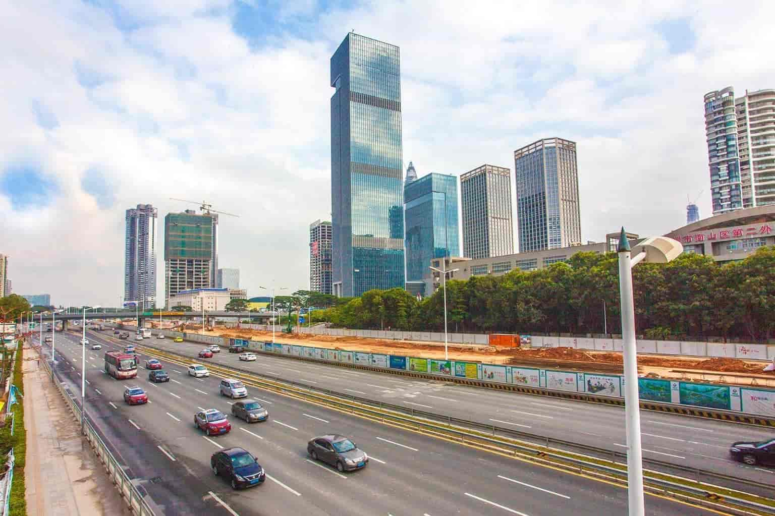 航天科技广场建筑外观图