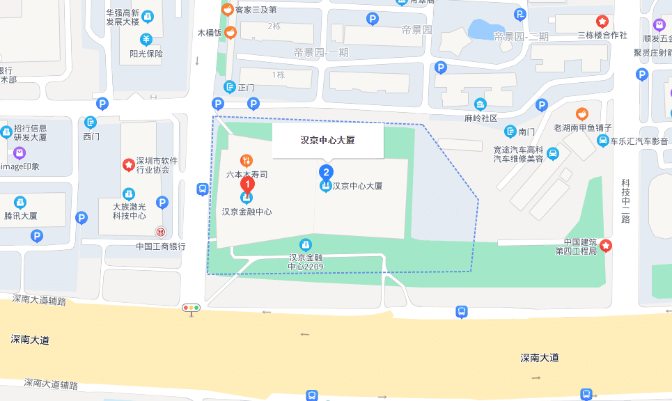 汉京中心商业配套图片