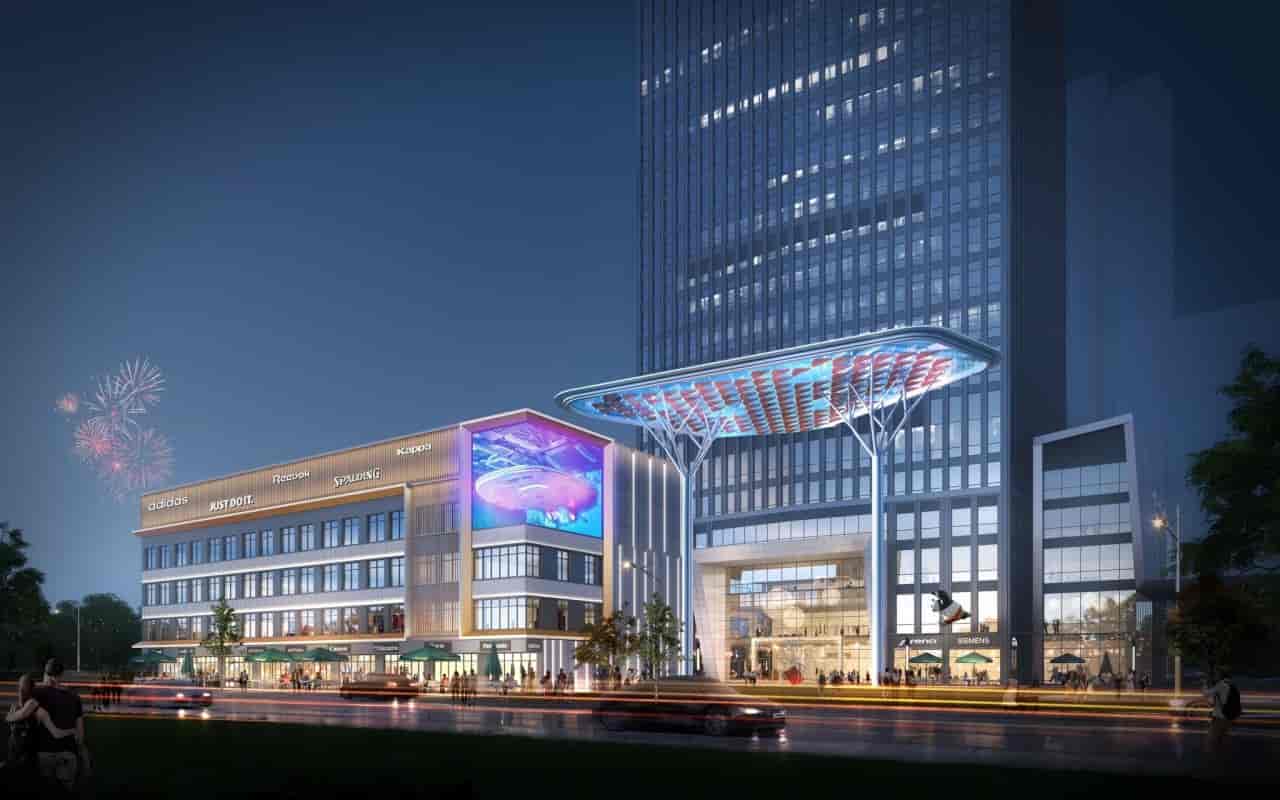 河东骏豪国际办公区实景图