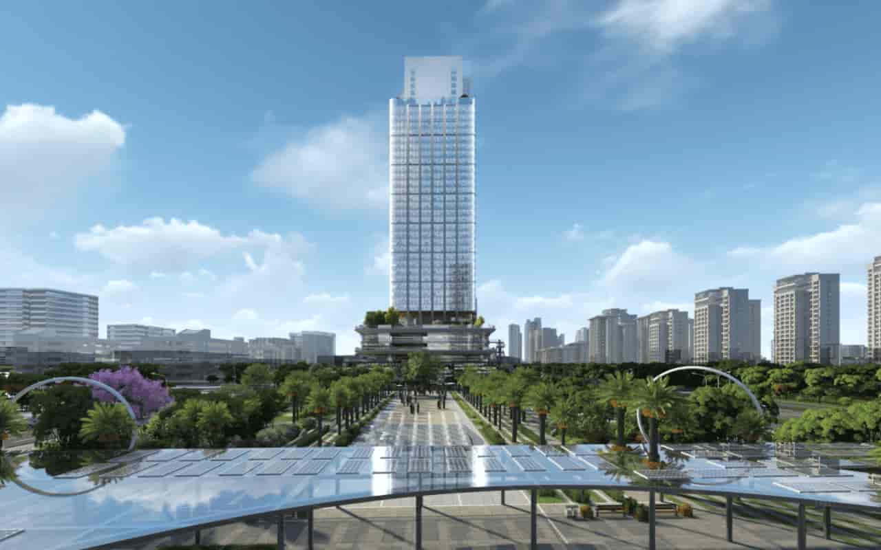 河套壹号建筑外观图