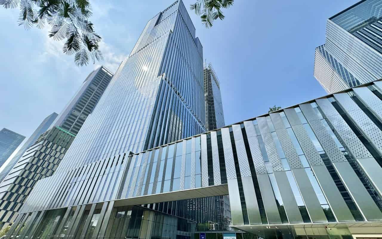 华强金融大厦建筑外观图
