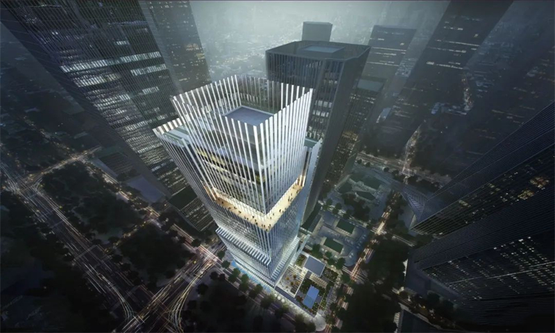 华强金融大厦建筑外观图