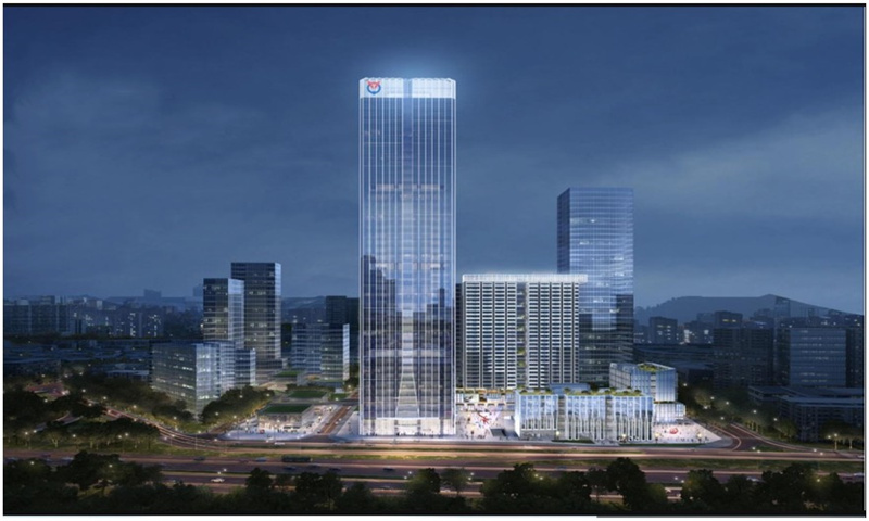 华强科创广场建筑外观图