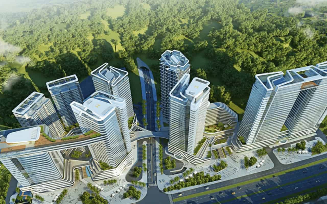 汇智研发中心办公区实景图
