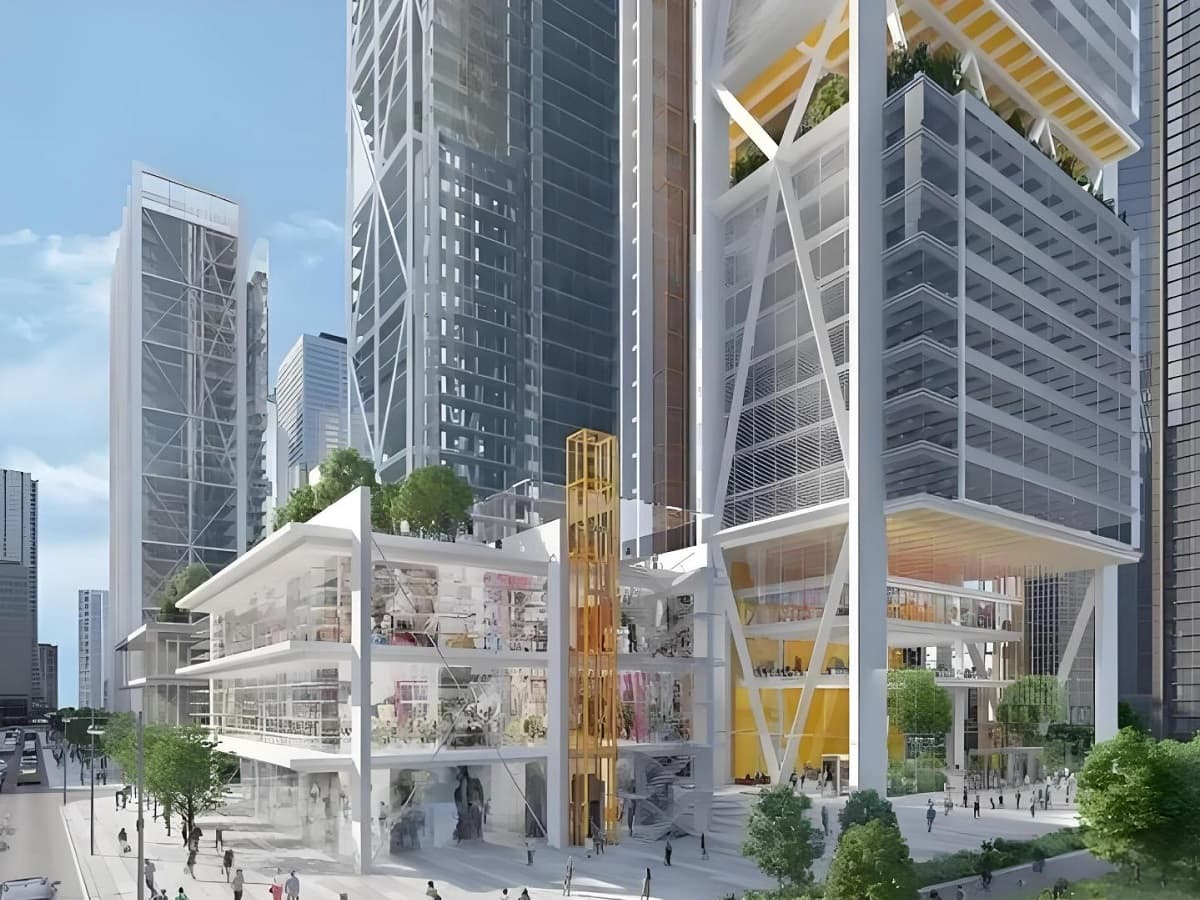 前海建滔总部大厦大堂实景图