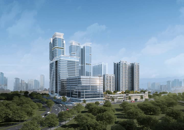 吉创中心大厦建筑外观图