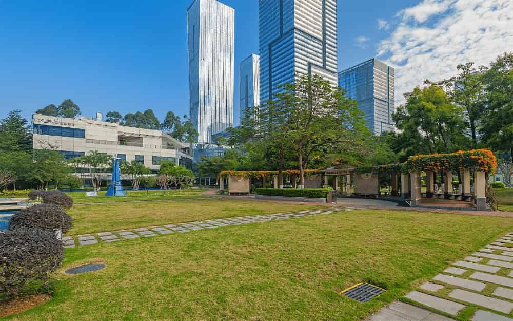 深圳金地威新软件科技园大堂实景图
