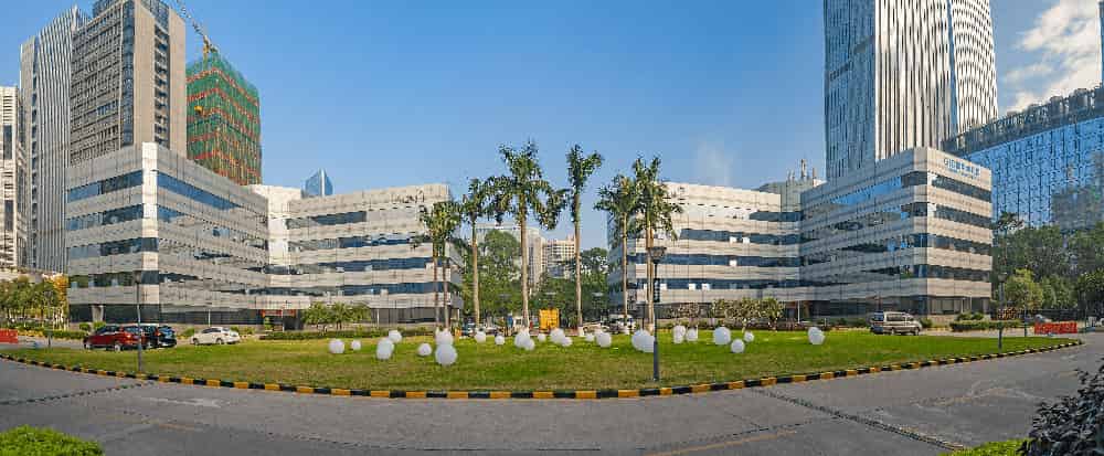 深圳金地威新软件科技园办公区实景图