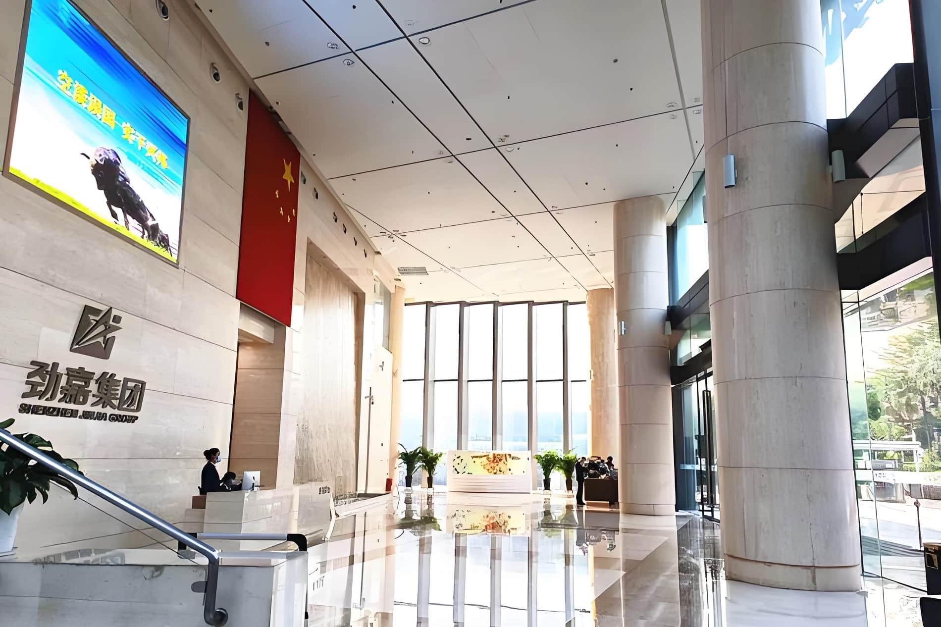劲嘉科技大厦大堂实景图