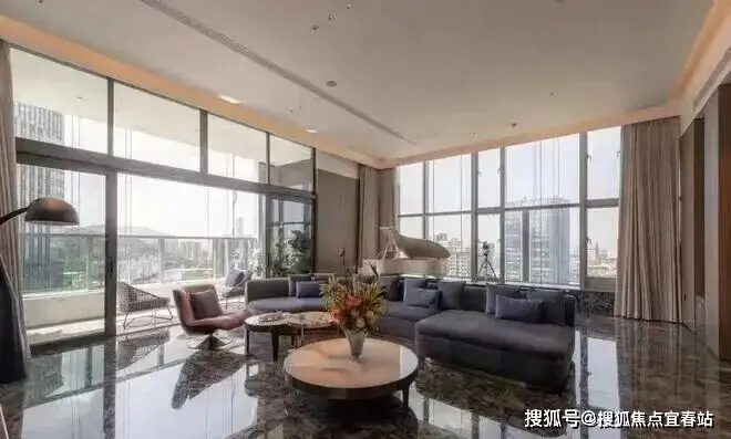 京基东滨时代大堂实景图