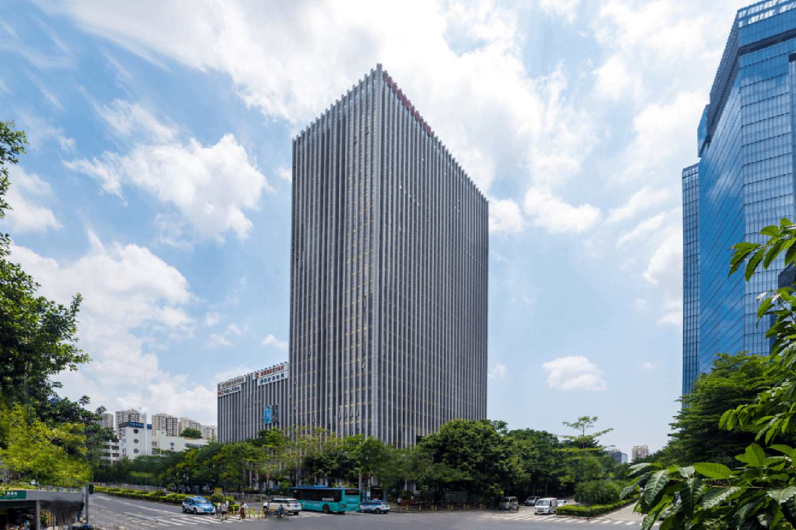 金融科技大厦建筑外观图