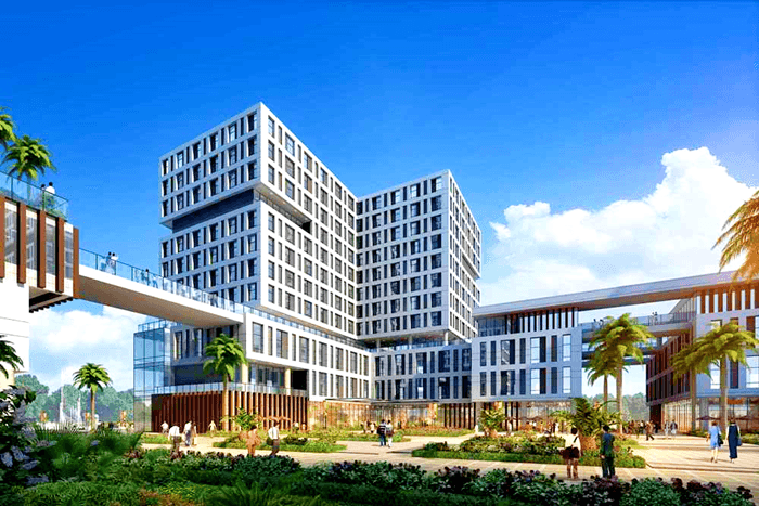 康佳光明科技中心建筑外观图