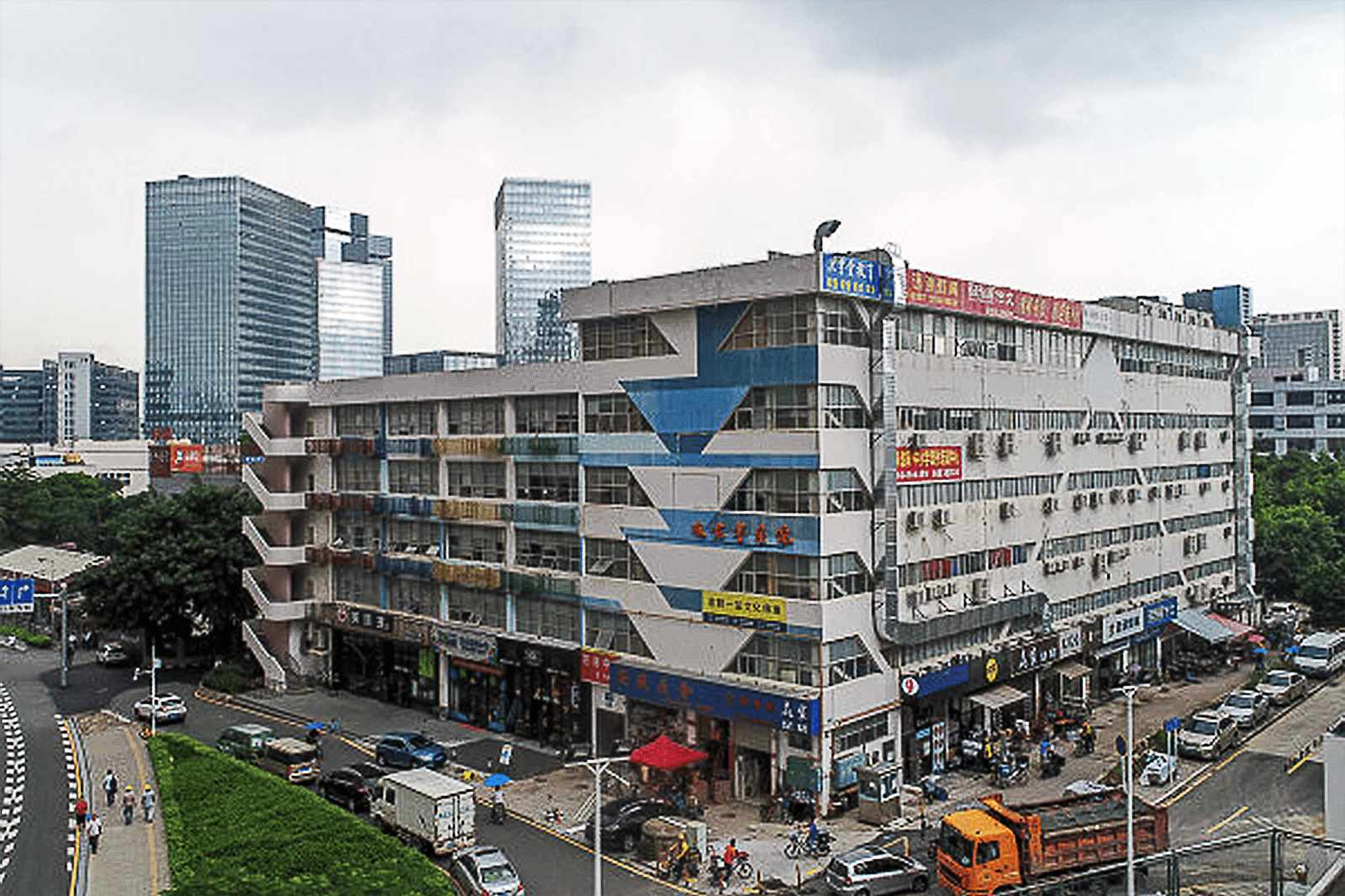 朗峰大厦建筑外观图