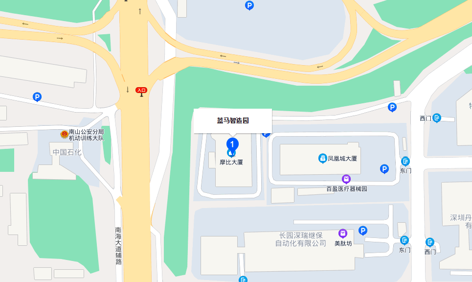 蓝马智造园商业配套图片