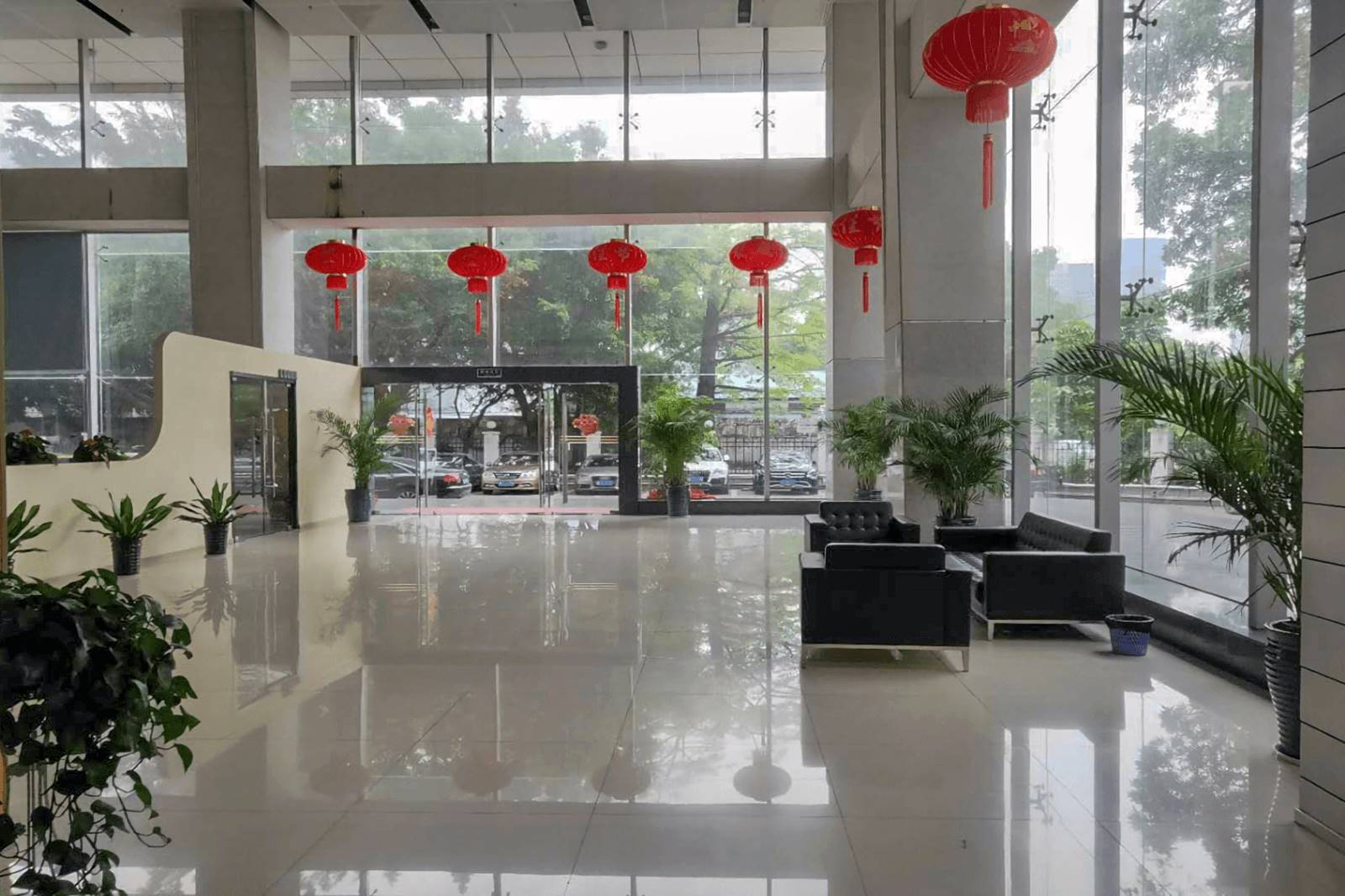 绿创云谷园区环境图