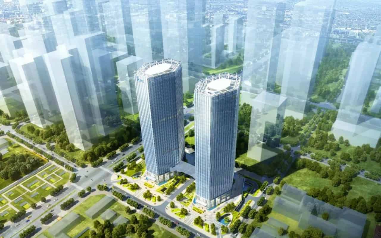 乐普大厦建筑外观图