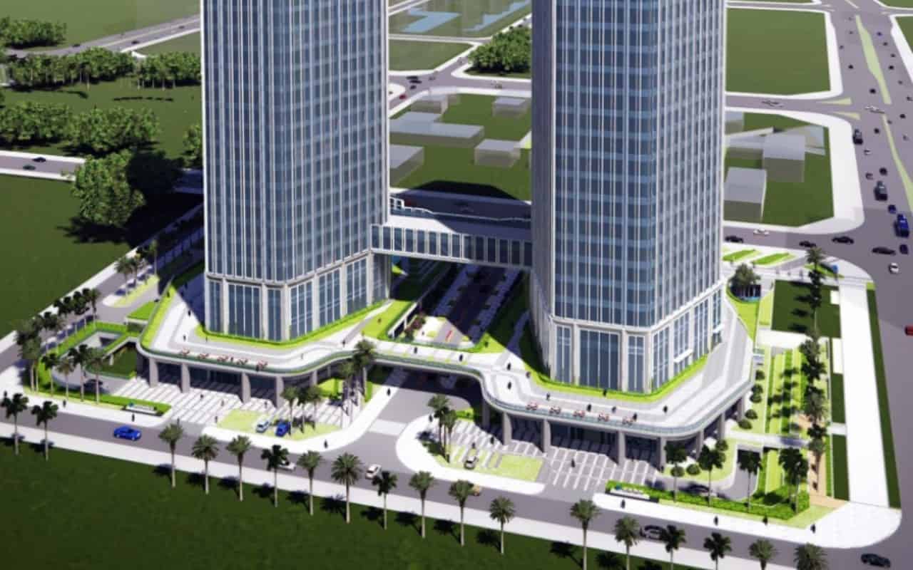 乐普大厦办公区实景图
